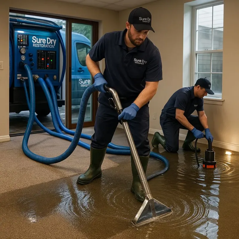 Water Extraction and Removal process in Blue Grass, IA